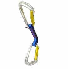 A740QD Aluminum Moutain Rock Climbing Carabiner Hook Sling Set Quickdraw